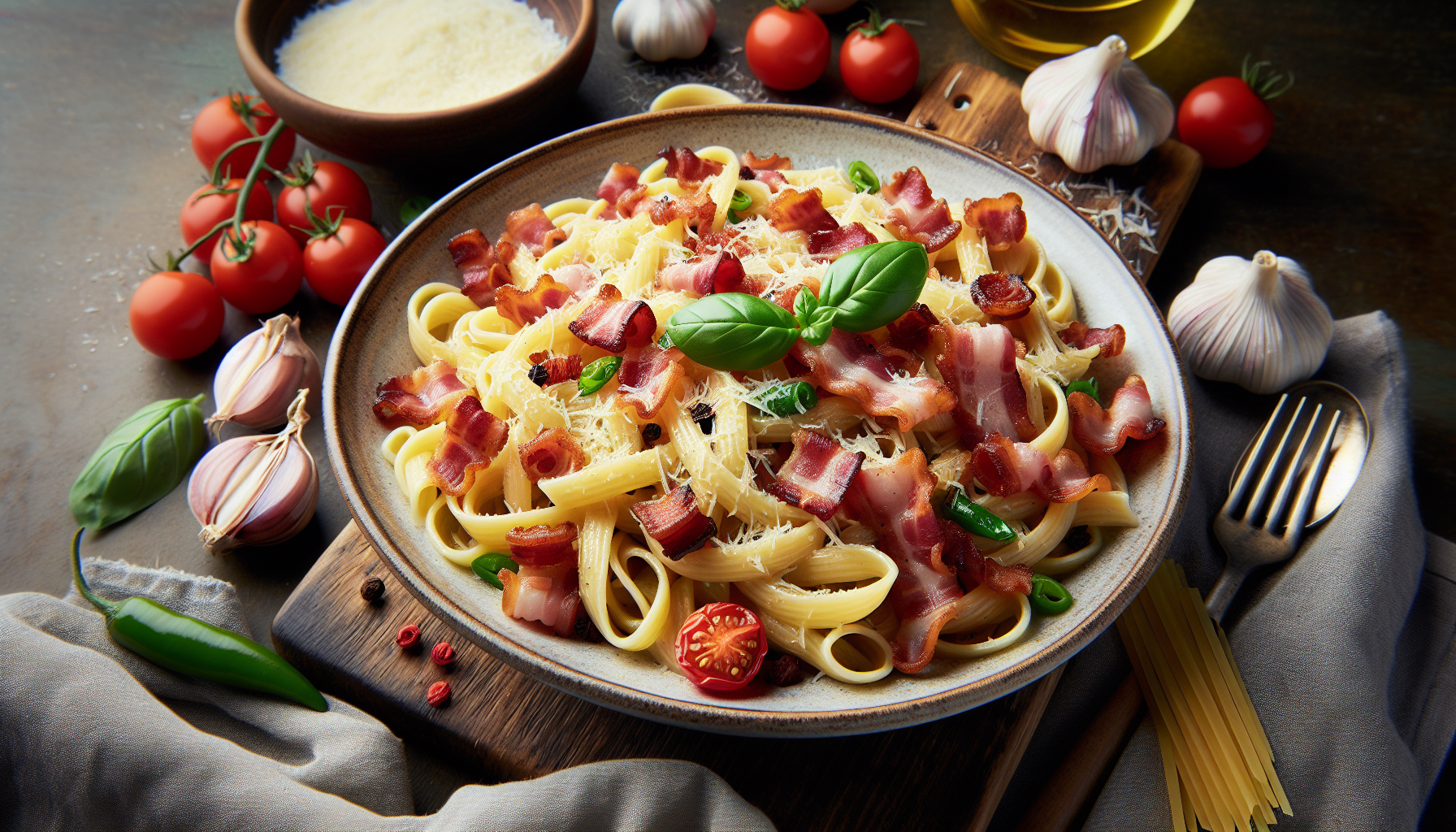 pasta con speck ricetta